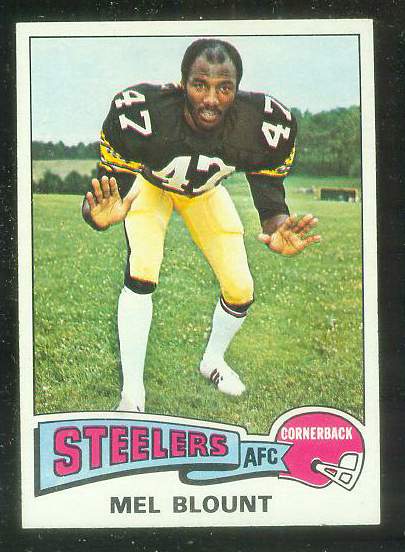 1975 Topps FB # 12 Mel Blount ROOKIE [#a] Football cards value
