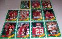  CHIEFS - 1986 Topps FB - Complete Team set (11)