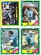  LIONS - 1986 Topps FB - Complete Team set (12)