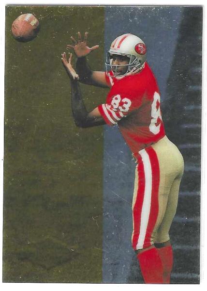 J.J. Stokes - 1995 Select Certified #133 ROOKIE *** VARIATION *** (49ers) Football cards value