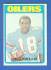 1972 Topps FB #244 Charlie Joiner ROOKIE [#c] (Oilers)