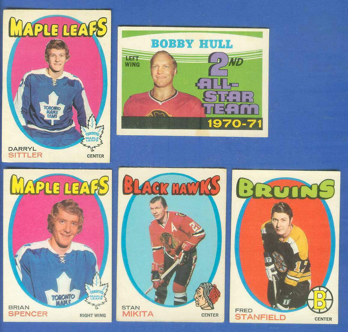 1971-72 OPC/O-Pee-Chee HOCKEY #193 Darryl Sittler ROOKIE (Maple Leafs) Hockey cards