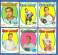 1971-72 OPC/O-Pee-Chee HOCKEY  - Lot of (6) different