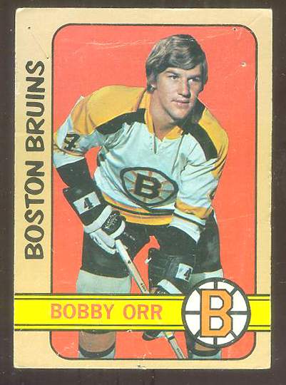 1972-73 Topps Hockey #122 BOBBY ORR All-Star Hockey cards value