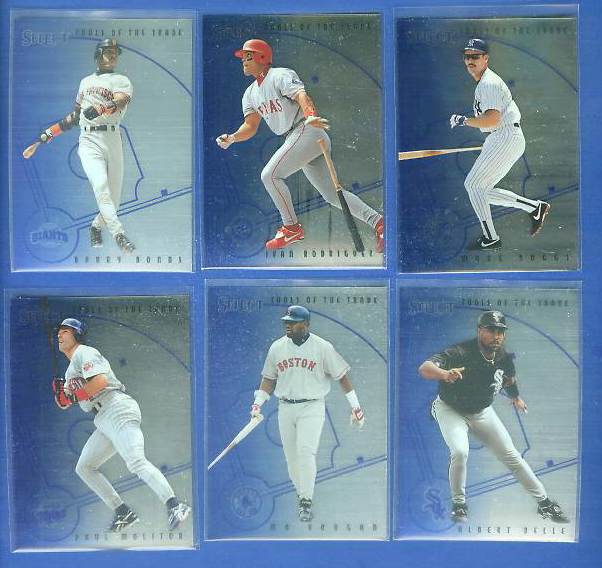 1997 Select MIRROR BLUE 'Tools...Trade' #15 Paul Molitor/George Arias Baseball cards value