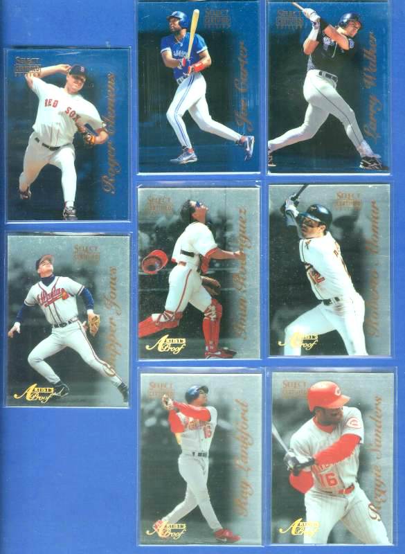 1996 Select Certified ARTIST'S PROOFS #.35 Ivan Rodriguez Baseball cards value