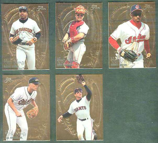 1995 Flair 'HOT GLOVE' #10 Ivan Rodriguez (Rangers) Baseball cards
