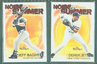 Jeff Bagwell - 2000 Fleer Showcase 'Noise Of Summer' #2 (Astros) Baseball cards value
