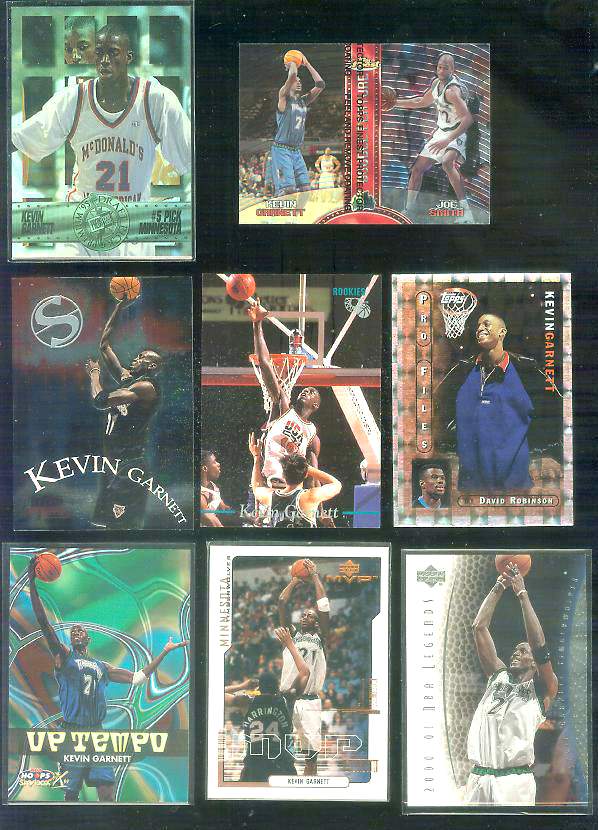 1996-97 Topps 'Pro Files' #PF15 Kevin Garnett Basketball cards value
