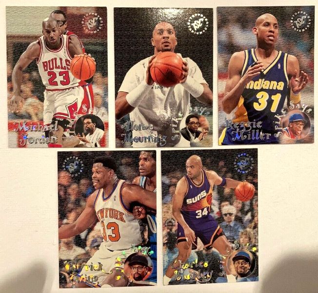 1995-96 Stadium Club Basketball - SPIKE SAYS - Complete Insert Set (10) Baseball cards value