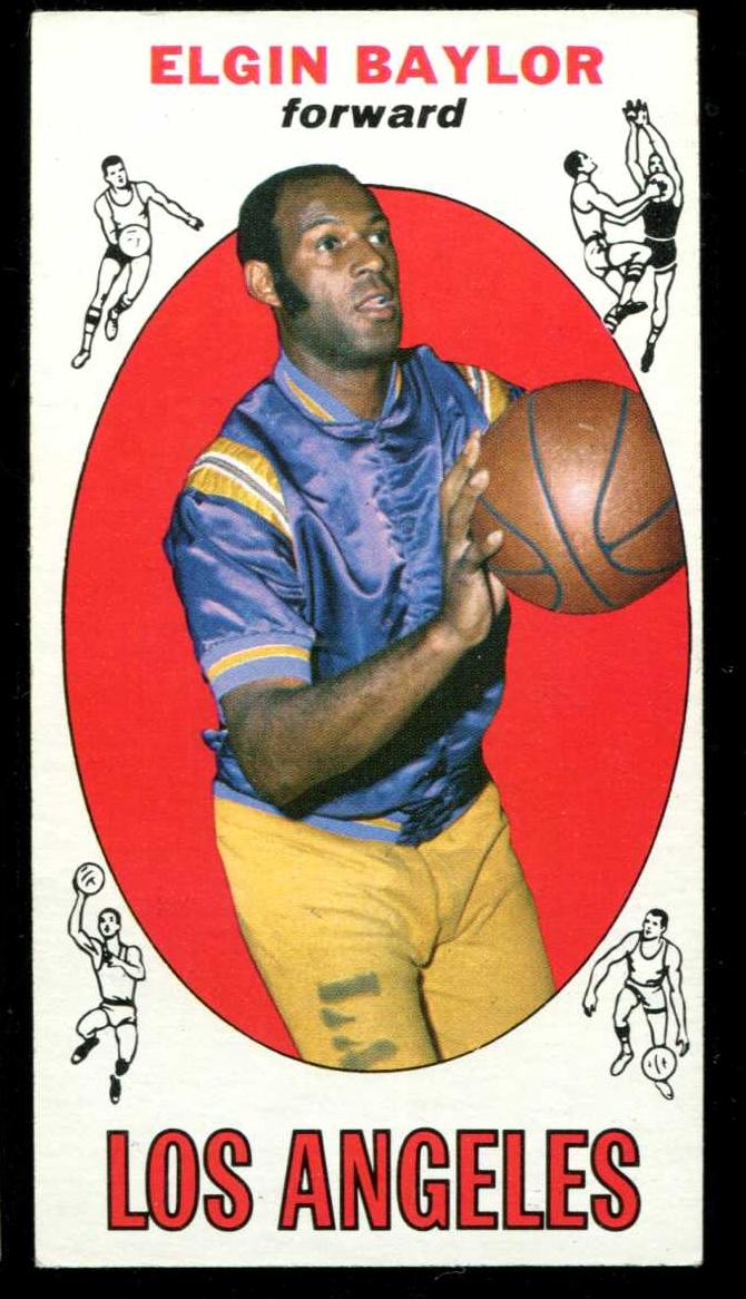 1969-70 Topps Basketball #35 Elgin Baylor (Lakers) Basketball cards value