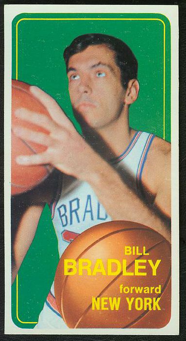 1970-71 Topps Basketball #  7 Bill Bradley [#] (Knicks) Basketball cards value