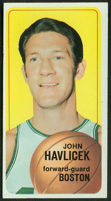 1970-71 Topps Basketball #.10 John Havlicek SHORT PRINT [#b] (Celtics) Basketball cards value