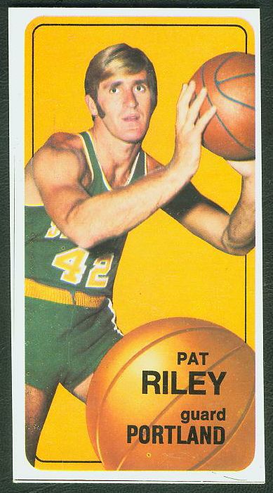 1970-71 Topps Basketball # 13 Pat Riley ROOKIE (TrailBlazers) Basketball cards value