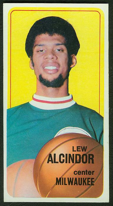 1970-71 Topps Basketball #.75 Lew Alcindor [#b] (Bucks) Basketball cards value