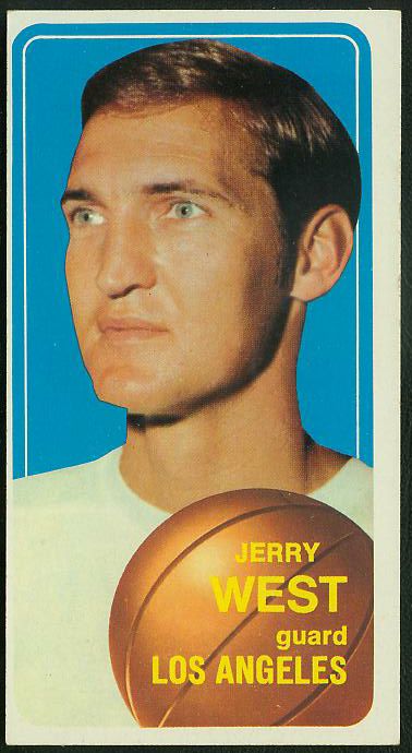 1970-71 Topps Basketball #160 Jerry West [#b] (Lakers) Basketball cards value