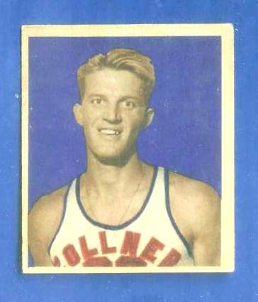 1948 Bowman Basketball #24 Leo 'Crystal' Klier (Fort Wayne Zollner Pistons) Basketball cards value