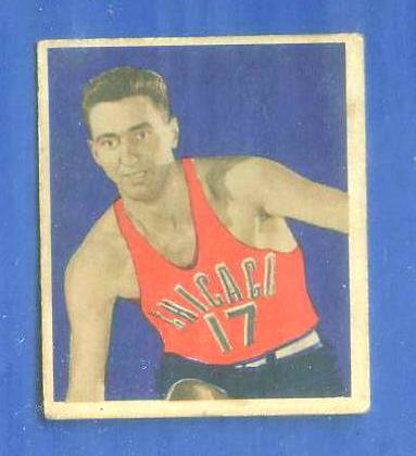 1948 Bowman Basketball #31 Chuck Gilmur (Chicago Stags) Basketball cards value