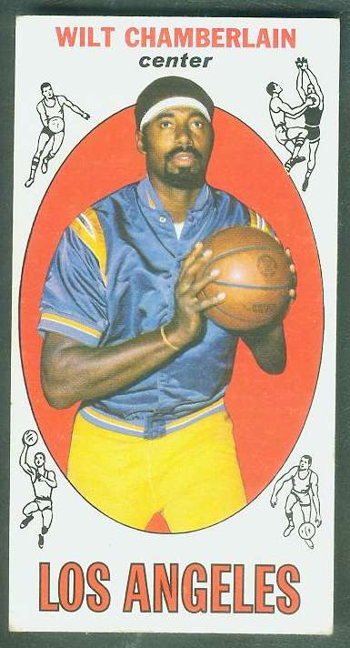 1969-70 Topps Basketball # 1 Wilt Chamberlain (Lakers) Basketball cards value