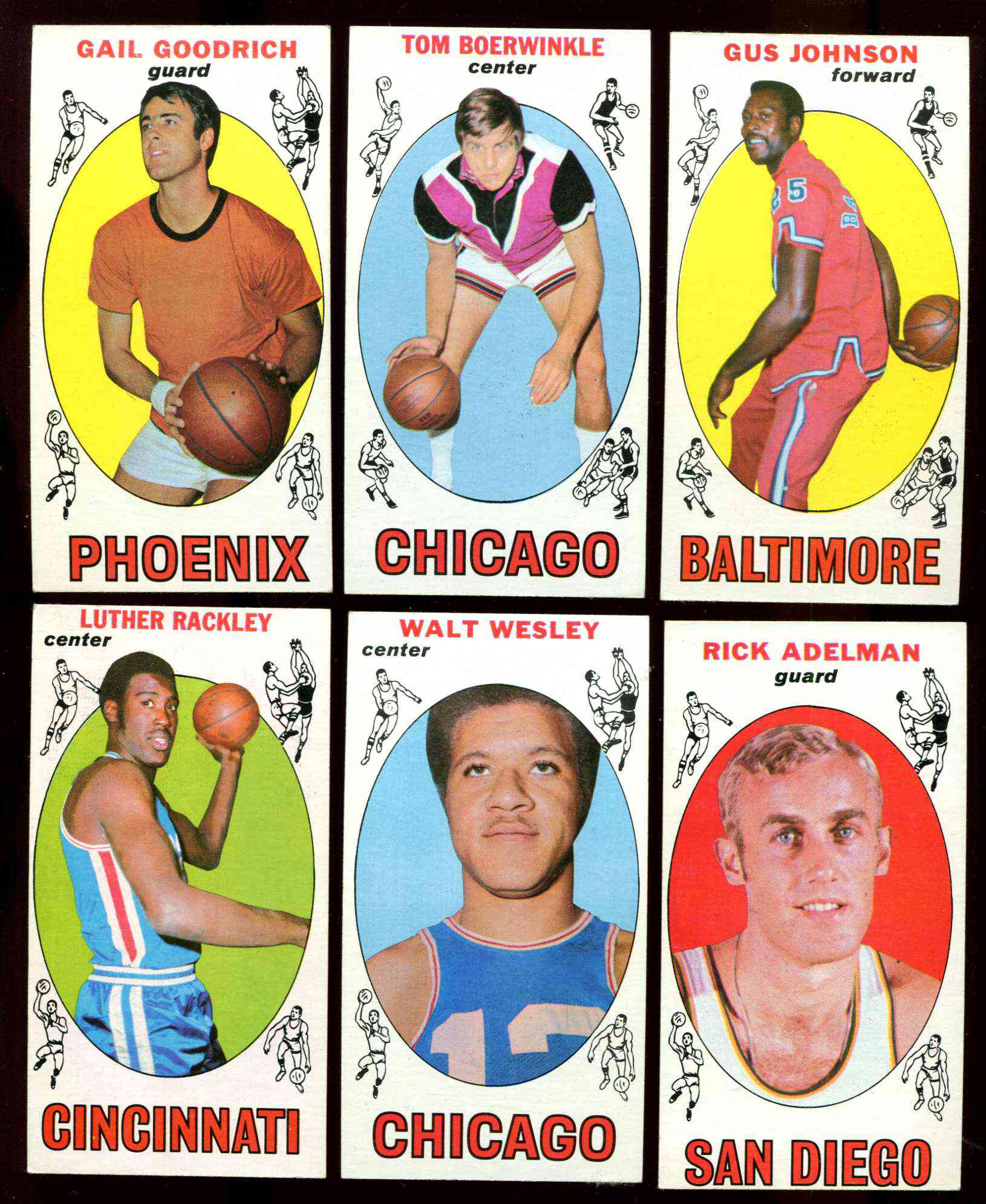 1969-70 Topps Basketball # 2 Gail Goodrich ROOKIE [#] (Suns) Basketball cards value