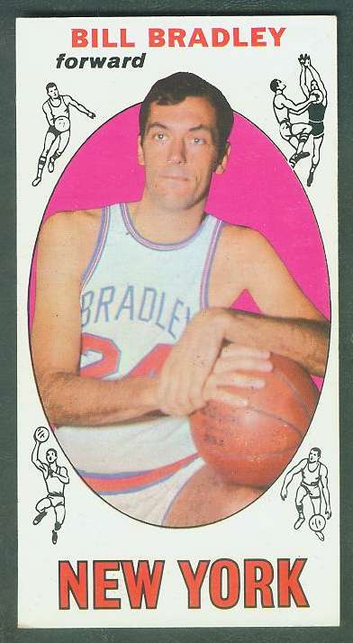 1969-70 Topps Basketball #43 Bill Bradley ROOKIE [#a] Basketball cards value