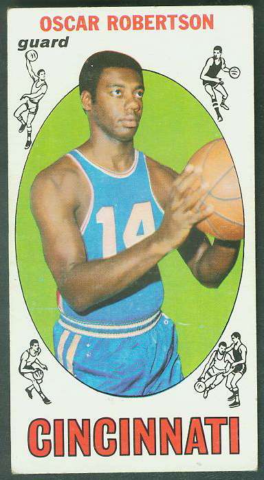 1969-70 Topps Basketball #50 Oscar Robertson Basketball cards value