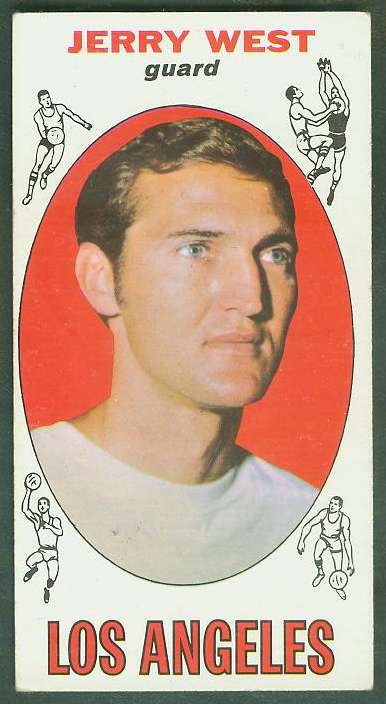 1969-70 Topps Basketball #90 Jerry West (Lakers) Basketball cards value