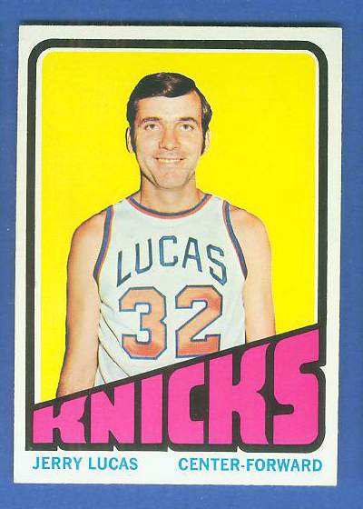 1972-73 Topps Basketball #.15 Jerry Lucas [#a] Basketball cards value