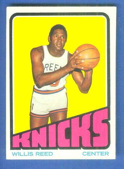 1972-73 Topps Basketball #129 Willis Reed Basketball cards value