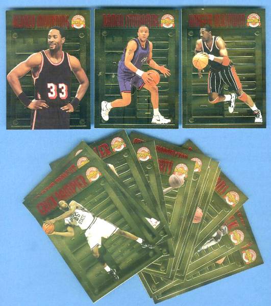  1996 Score Board 'Pure Performance' GOLD - PARTIAL SET !!! SHARP NM/MINT ! Basketball cards value
