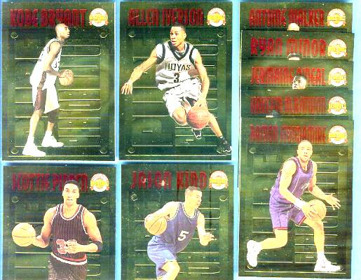  1996 Score Board 'Pure Performance' GOLD - COMPLETE SET !!! SHARP NM/MINT Basketball cards value