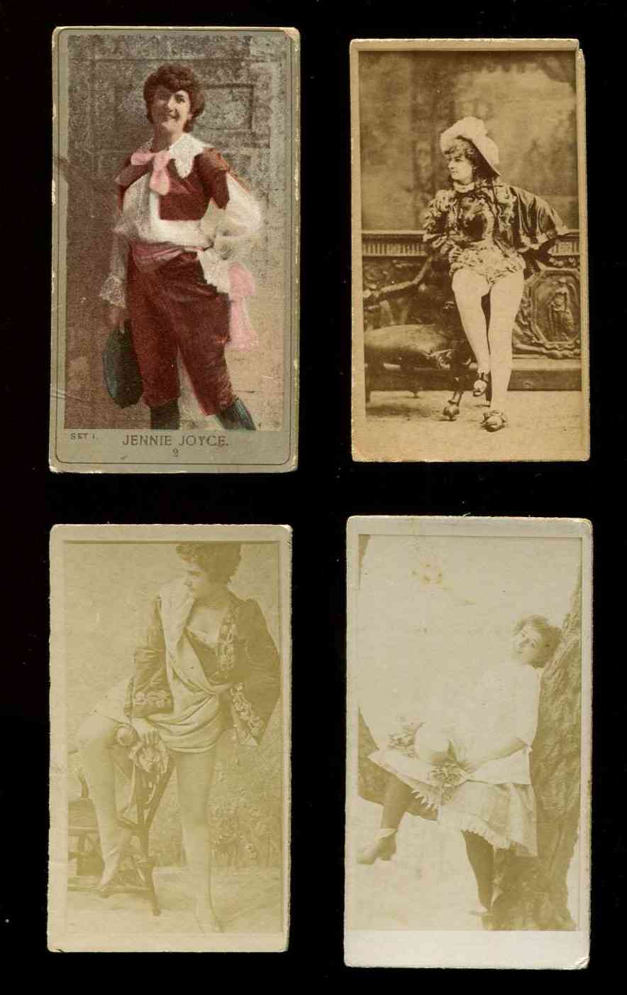 1892 N210 Jennie Joyce ACTRESS SERIES card (IN COLOR) Baseball cards value