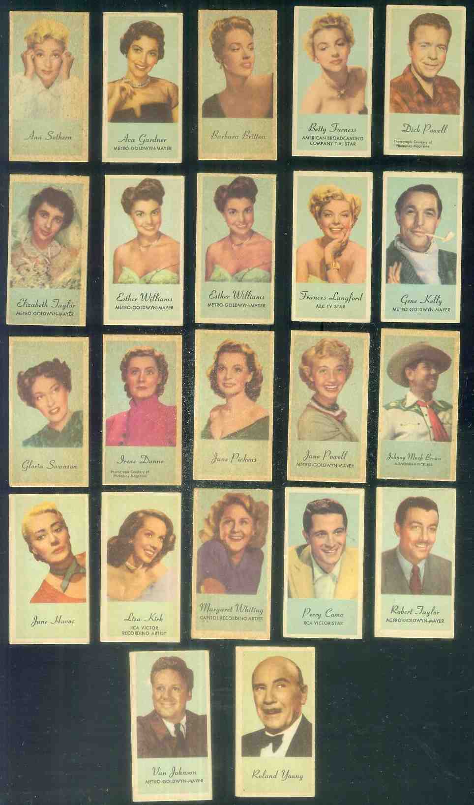 1950's Engrav-o-tints - June Havoc - Peerless Weighing Machine card Non-Sport cards value