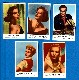 1950's Dutch Serie D - Lot of (5) Movie Star cards w/Shelly Winters