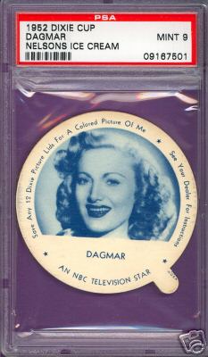 1952 Dixie Cup Nelson Ice Cream - DAGMAR Non-Sport cards value