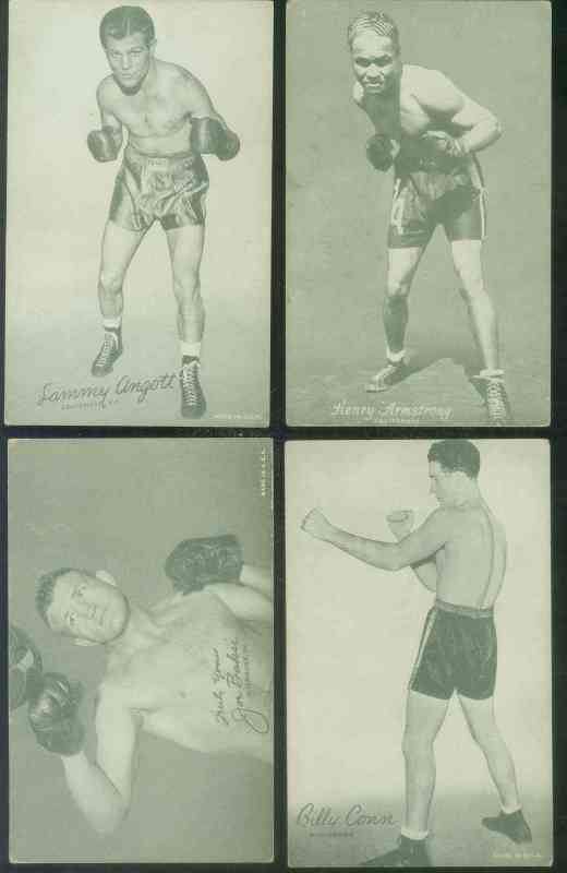 1950's Boxing Exhibit card - Sammy Angott (HOF/Louisville,KY) Non-Sports cards value