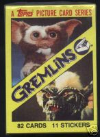  1984 Topps GREMLINS - COMPLETE SET (82 cards) Non-Sport cards value