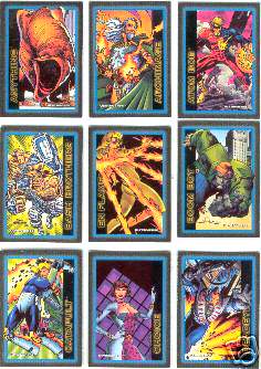  1993 Skybox ULTRAVERSE I - COMPLETE SET (100 cards) Non-Sport cards value