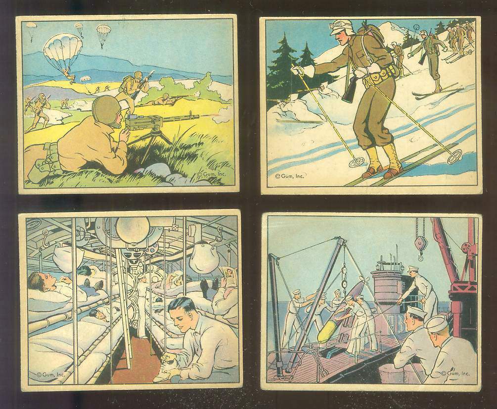 1941 Gum Inc. UNCLE SAM's #55 'Sailor - Life on a Submarine' Non-Sport cards value