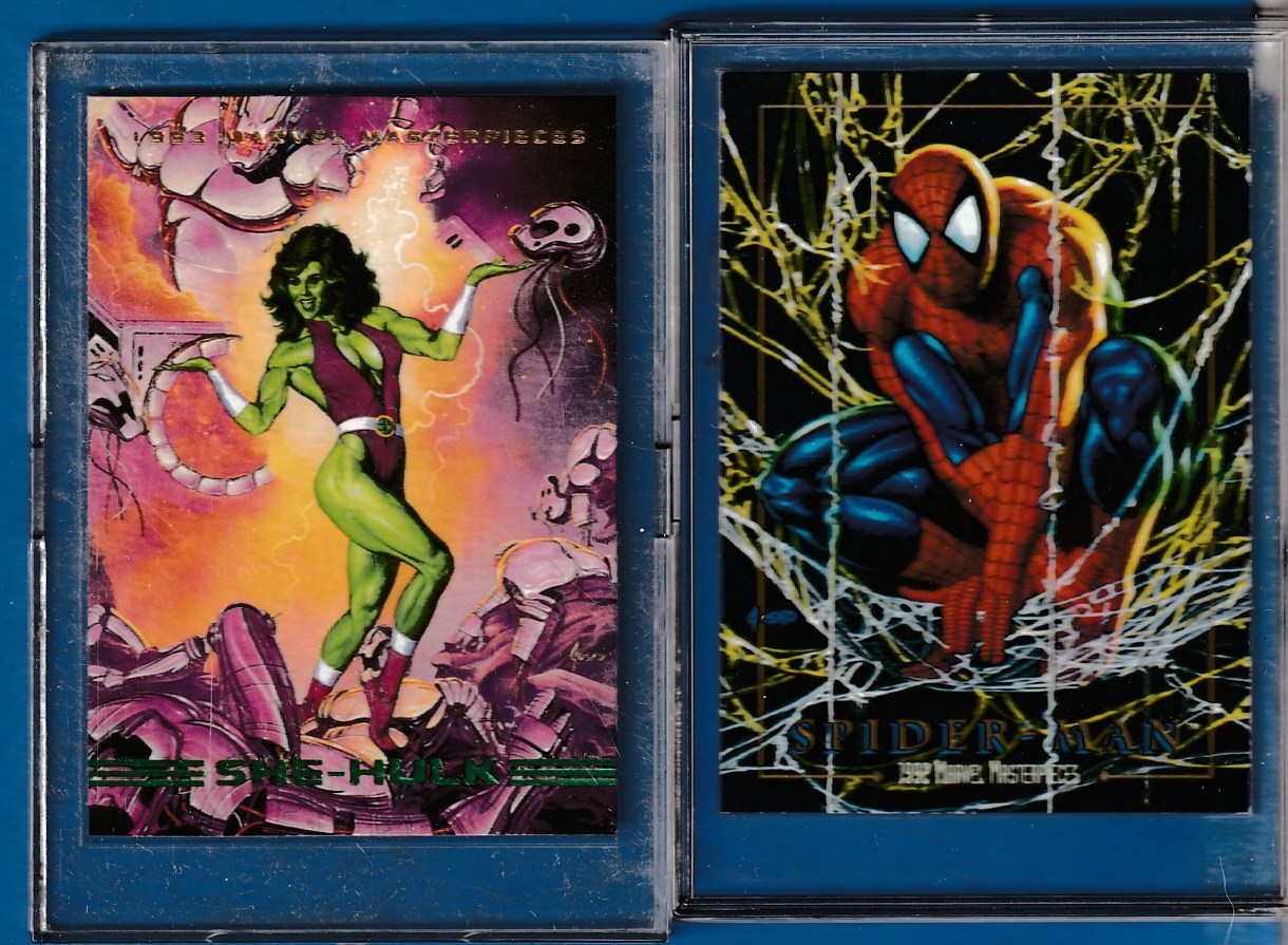 1993 Marvel X-MEN 2099 - COMPLETE Etched Insert set (8) Baseball cards value