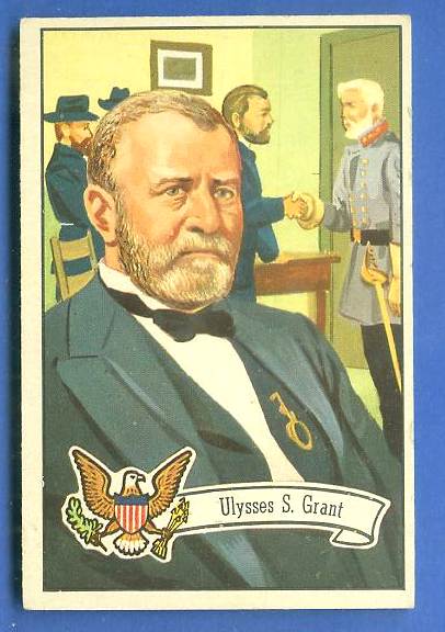 1956 Topps U.S. PRESIDENTS #21 Ulysses S. Grant Non-Sport cards