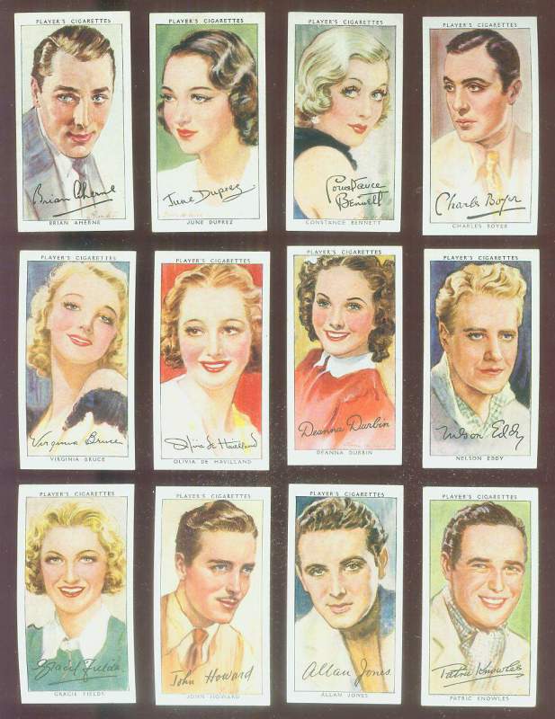 1938 Player's Film Stars #.6 Virginia Bruce Non-Sport cards