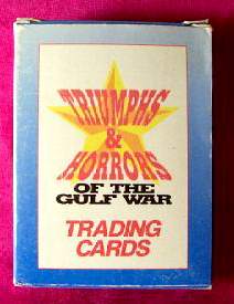  1991 Triumphs & Horrors of the GULF WAR - COMPLETE FACTORY SET Non-Sport cards value