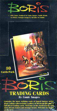  1991 Comic Images BORIS 1 - COMPLETE BOX (48 packs, 10 cards/pack) Non-Sports cards value