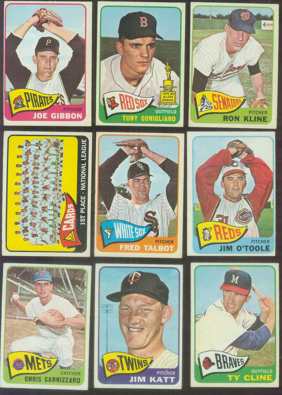 1965 O-Pee-Chee/OPC # 62 Jim Kaat (UER: Misspelled Katt) (Twins) Baseball cards value