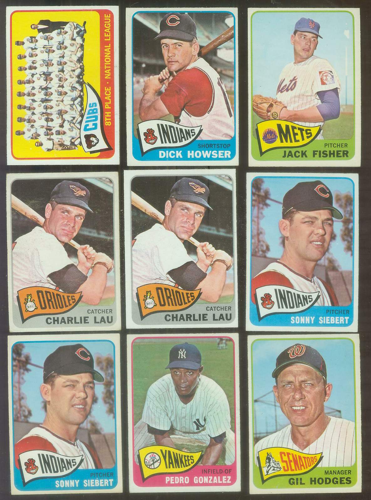 1965 O-Pee-Chee/OPC # 99 Gil Hodges MGR (Senators) Baseball cards value