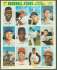  1969 Official MLB Photostamps COMPLETE 12-STAMP SHEET !!!