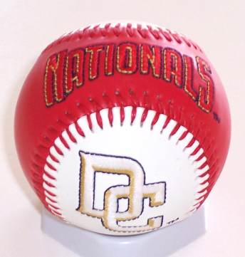  Washington Nationals - RED/WHITE Commemorative Baseball Baseball cards