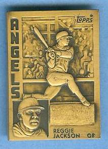 1984 Topps #.6 Reggie Jackson - BRONZE GALLERY OF CHAMPIONS Baseball cards value