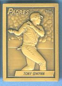 1990 Topps #.3 Tony Gwynn - BRONZE GALLERY OF CHAMPIONS Baseball cards value